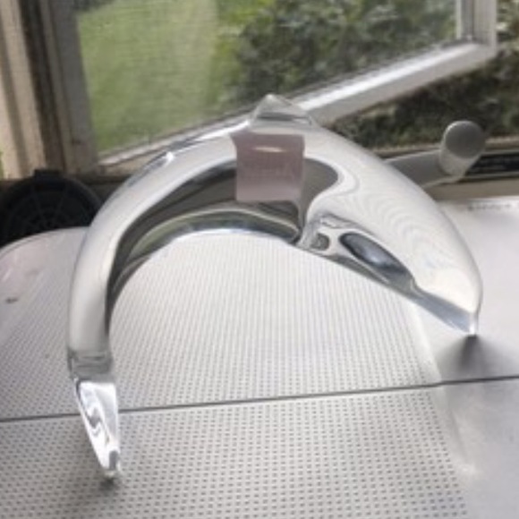 Crystal Baccarat dolphin - Picture 2 of 2